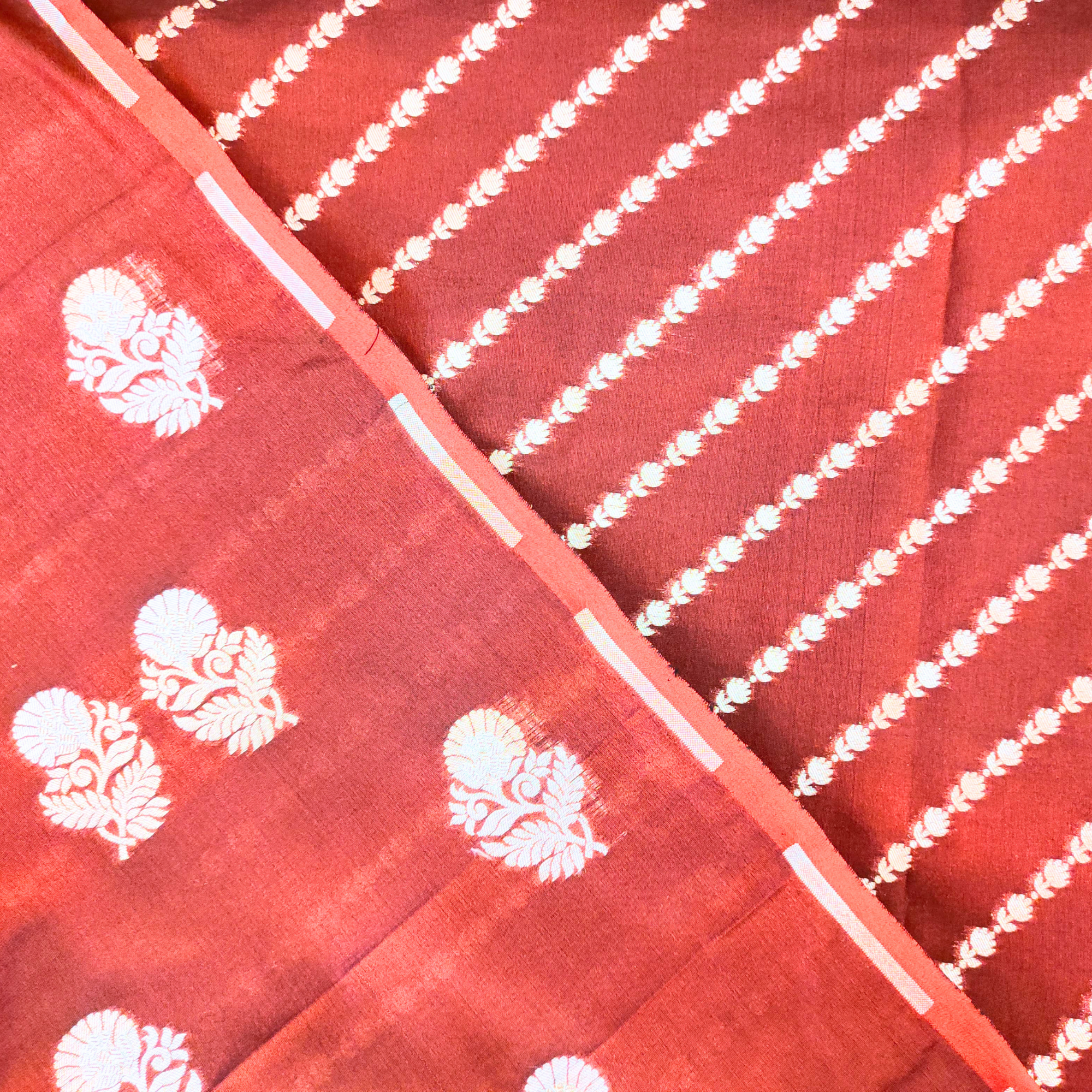 BROCADE SUIT WITH JAL WEAVING