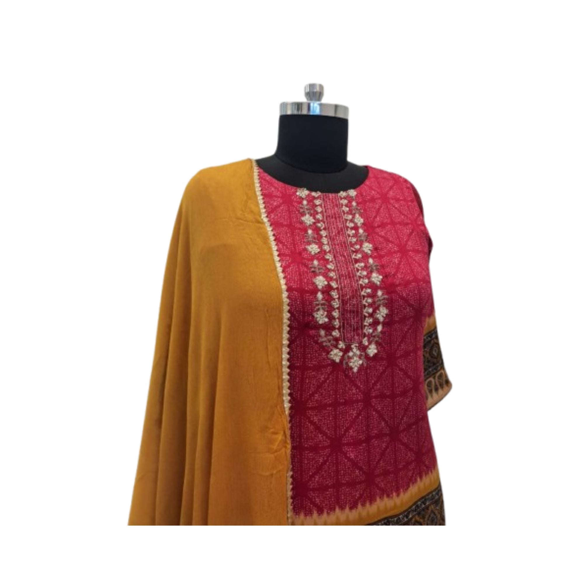 GAZI DIGITAL PRINT READY TO WEAR GARARA SUIT