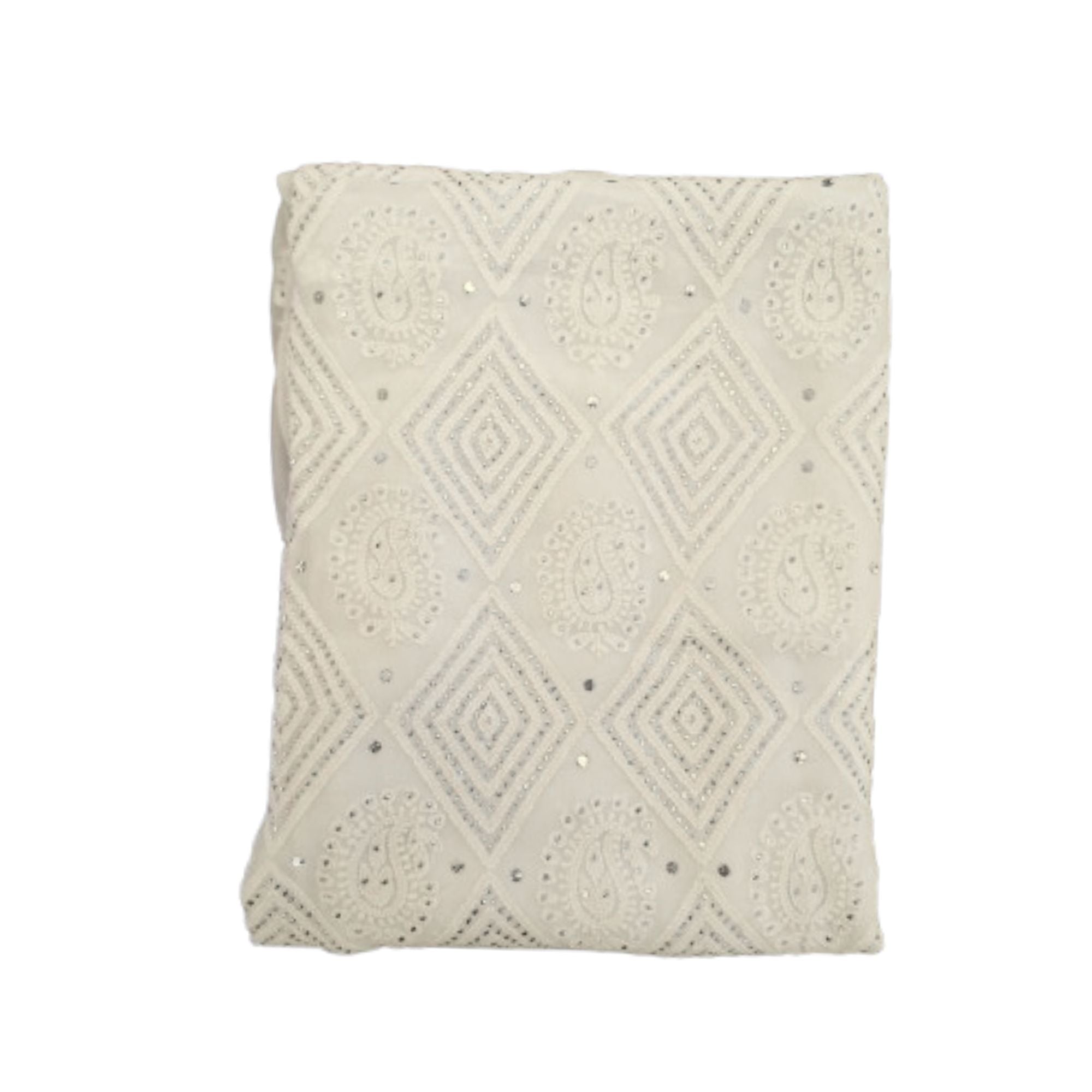 LUCKNOWI GEORGETTE UNSTITCH SUIT