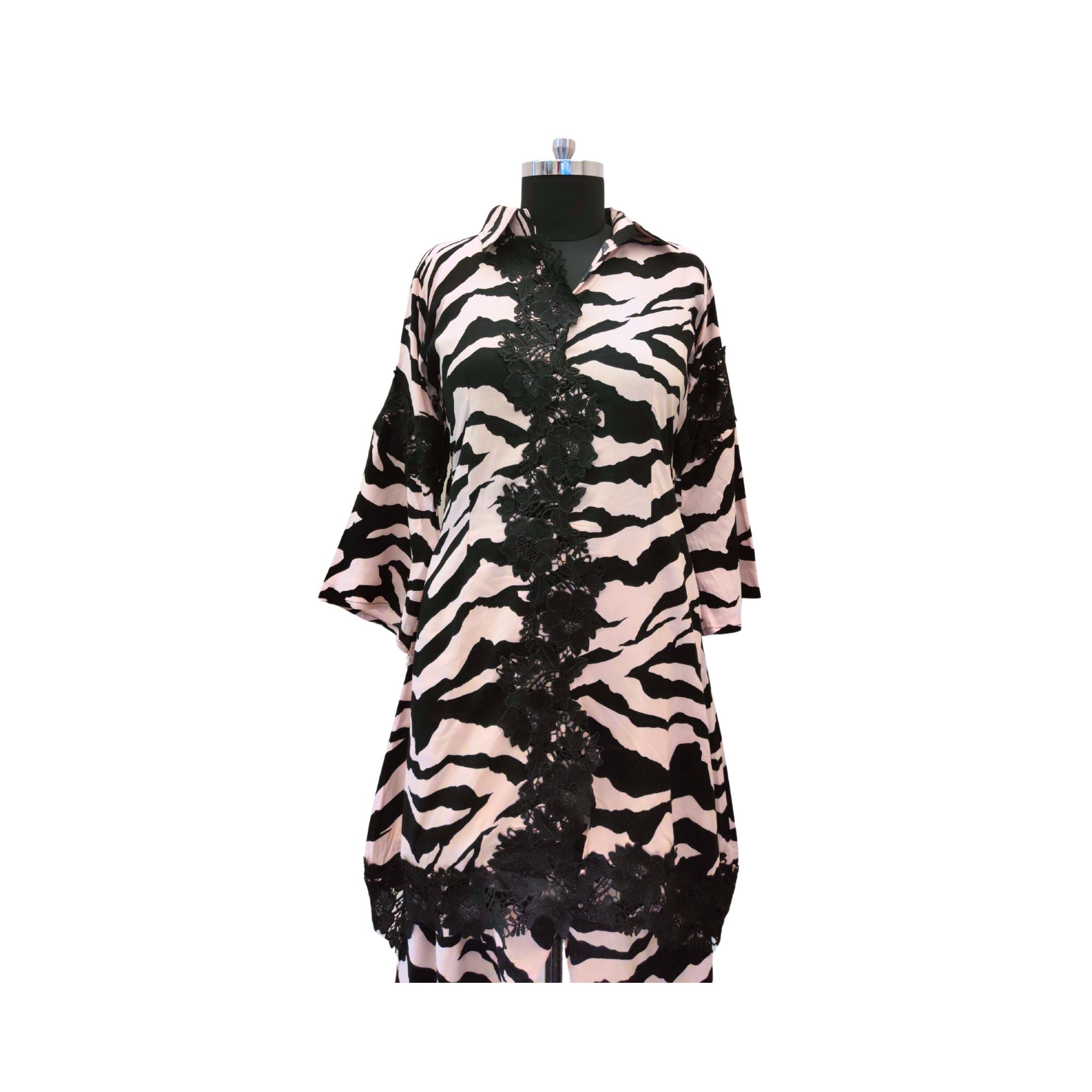 RAYON ANIMAL PRINT CO-ORD SET