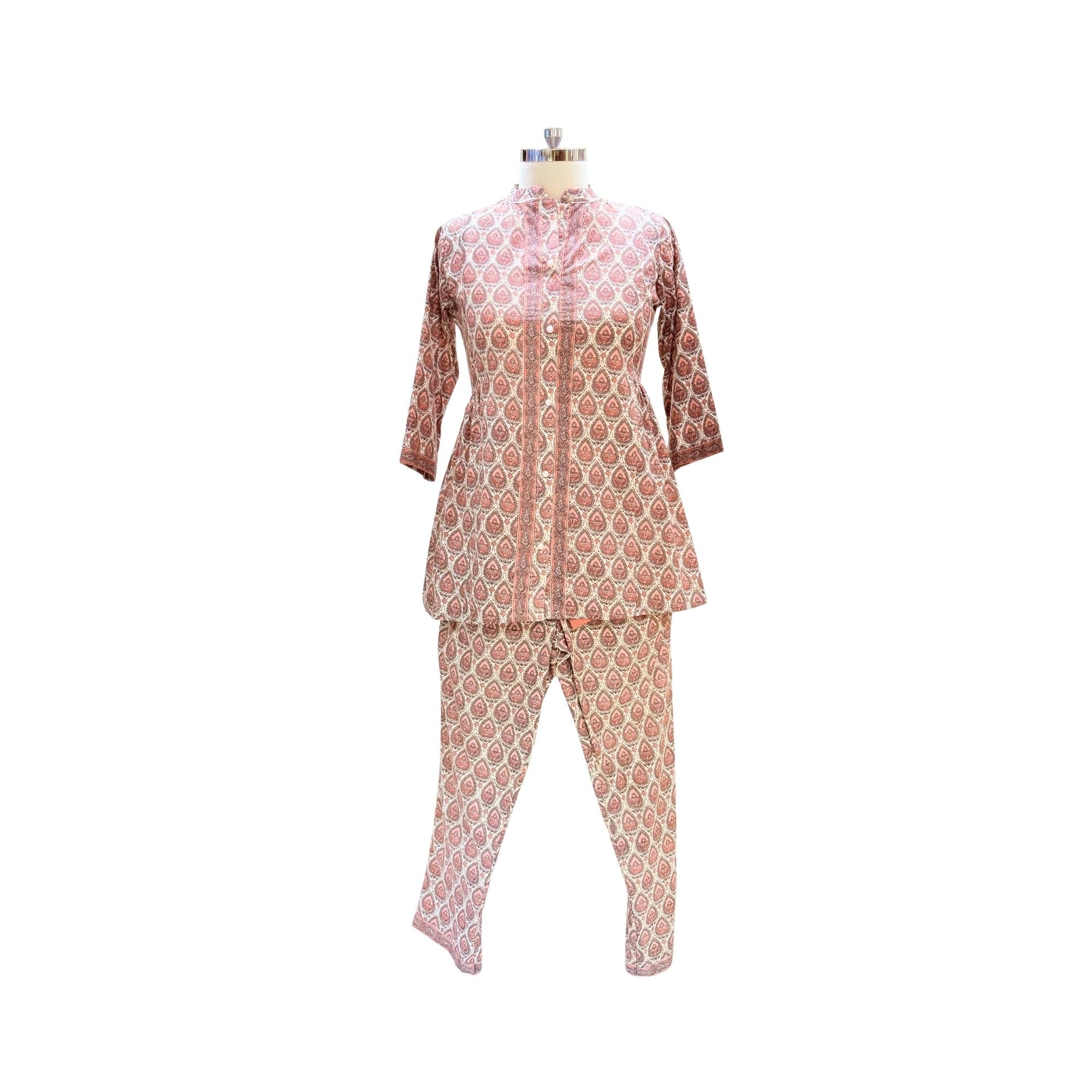 PRINTED COTTON CO-ORD SET