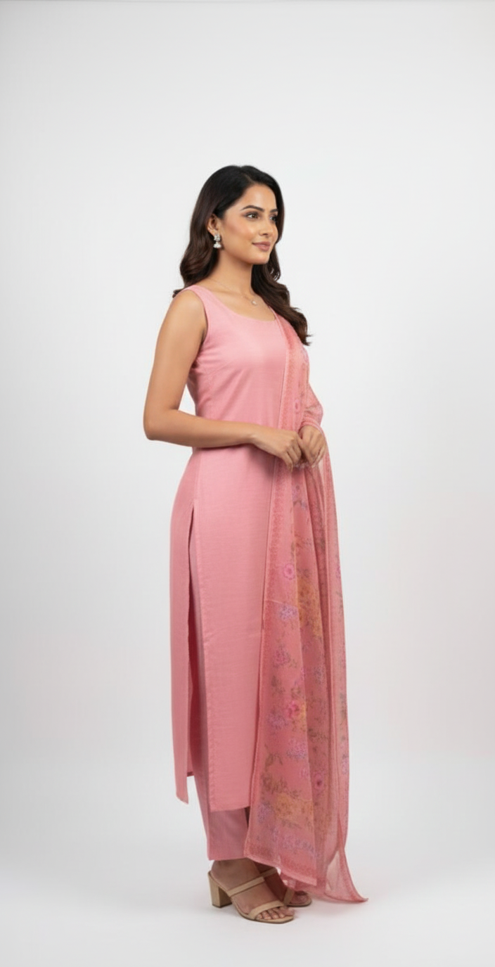 SOFT FULL LINEN KURTA AND PANT