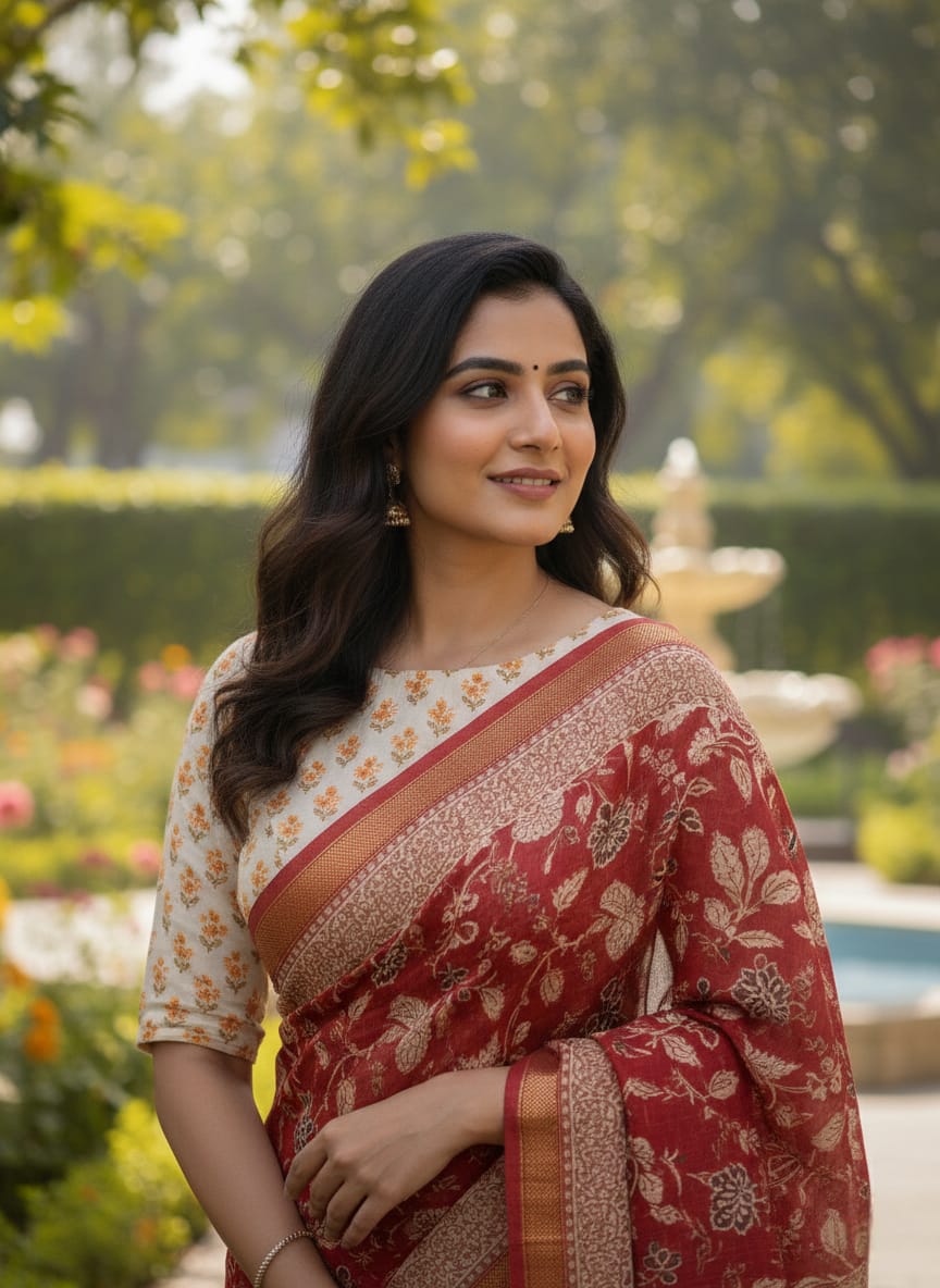 Simple, classy, and forever graceful – a must-have saree for every wardrobe.