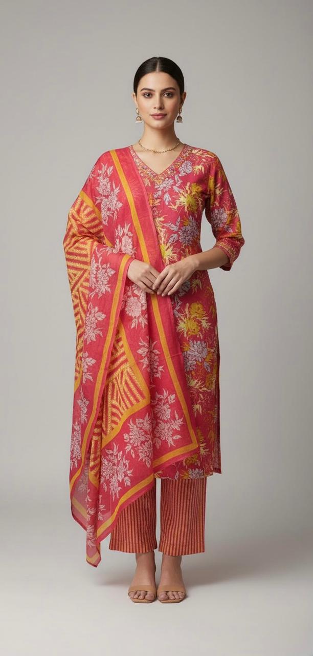 READY TO WEAR WITH ABSTRACT PRINT